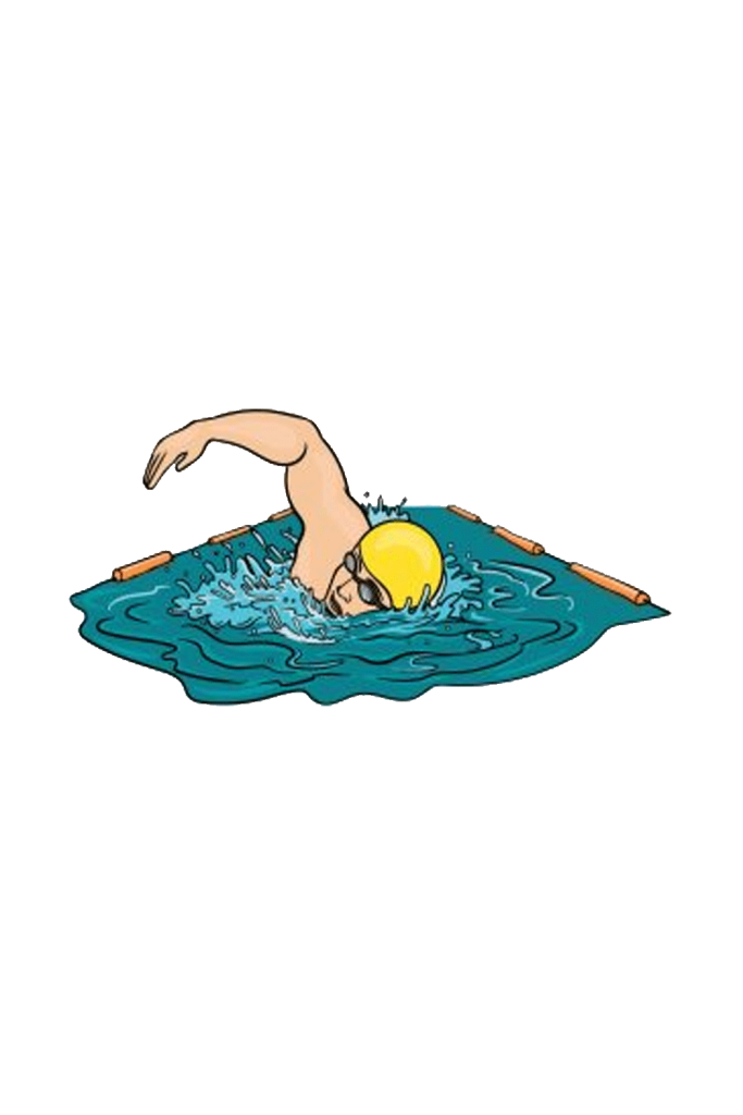 swimming-drawing