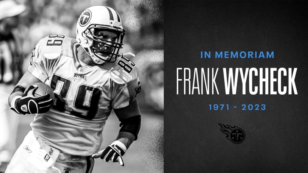 Titans Tight End Frank Wycheck